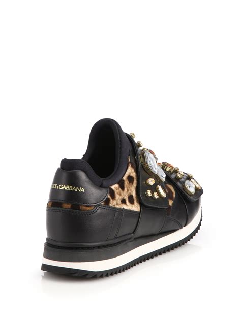 dolce and gabbana cheetah shoes|dolce gabbana cushion shoes.